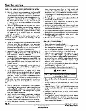 2006-2008 Polaris Snowmobiles FS/FST Service Manual., Page 260