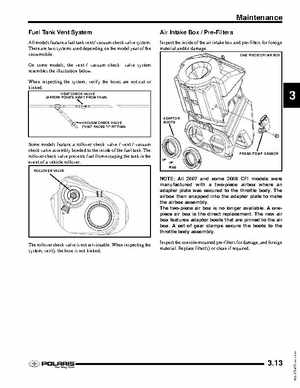 2007-2008 Polaris IQ Snowmobiles Service Manual, Page 70