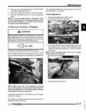 2007-2008 Polaris IQ Snowmobiles Service Manual, Page 74