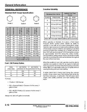 2007-2011 Polaris IQ Snowmobiles Service Manual, Page 122