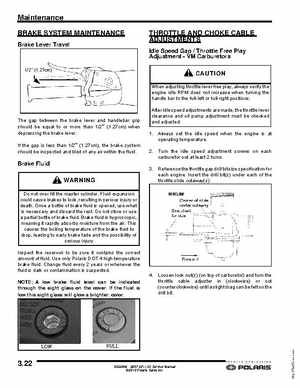 2007-2011 Polaris IQ Snowmobiles Service Manual, Page 148