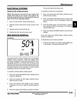 2007-2011 Polaris IQ Snowmobiles Service Manual, Page 155