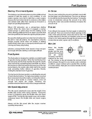 2007-2011 Polaris IQ Snowmobiles Service Manual, Page 165