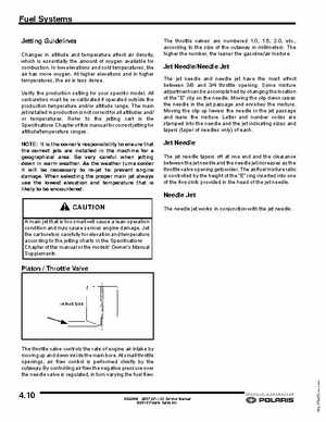 2007-2011 Polaris IQ Snowmobiles Service Manual, Page 166