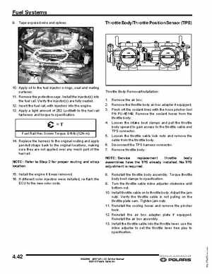 2007-2011 Polaris IQ Snowmobiles Service Manual, Page 198