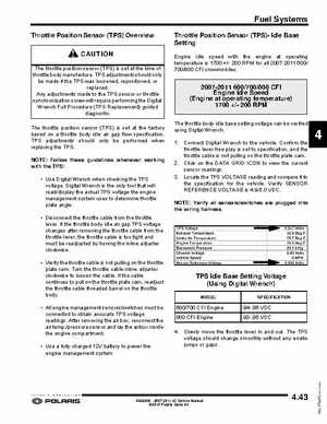 2007-2011 Polaris IQ Snowmobiles Service Manual, Page 199