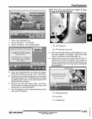 2007-2011 Polaris IQ Snowmobiles Service Manual, Page 201