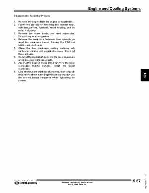 2007-2011 Polaris IQ Snowmobiles Service Manual, Page 253