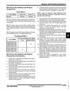 2007-2011 Polaris IQ Snowmobiles Service Manual, Page 259