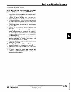 2007-2011 Polaris IQ Snowmobiles Service Manual, Page 267