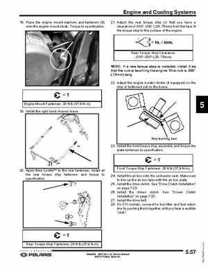 2007-2011 Polaris IQ Snowmobiles Service Manual, Page 273
