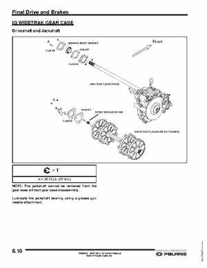 2007-2011 Polaris IQ Snowmobiles Service Manual, Page 296