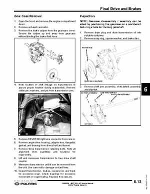 2007-2011 Polaris IQ Snowmobiles Service Manual, Page 299