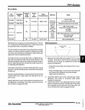 2007-2011 Polaris IQ Snowmobiles Service Manual, Page 323
