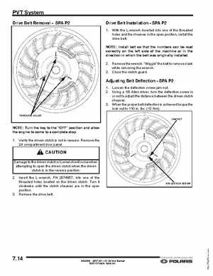 2007-2011 Polaris IQ Snowmobiles Service Manual, Page 326