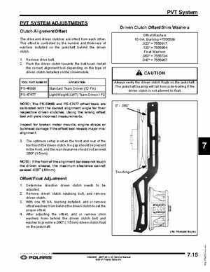 2007-2011 Polaris IQ Snowmobiles Service Manual, Page 327