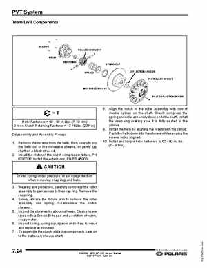 2007-2011 Polaris IQ Snowmobiles Service Manual, Page 336