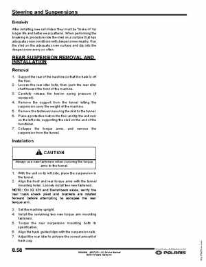 2007-2011 Polaris IQ Snowmobiles Service Manual, Page 396
