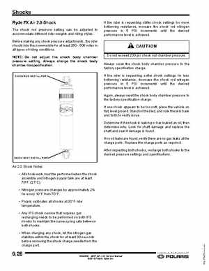 2007-2011 Polaris IQ Snowmobiles Service Manual, Page 422