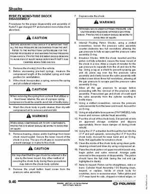 2007-2011 Polaris IQ Snowmobiles Service Manual, Page 436