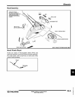 2007-2011 Polaris IQ Snowmobiles Service Manual, Page 443