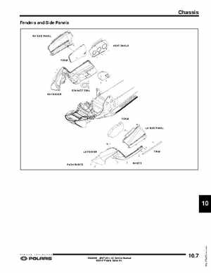 2007-2011 Polaris IQ Snowmobiles Service Manual, Page 447