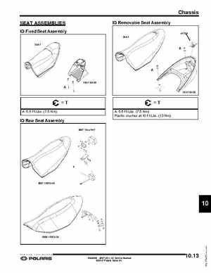 2007-2011 Polaris IQ Snowmobiles Service Manual, Page 453