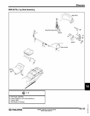 2007-2011 Polaris IQ Snowmobiles Service Manual, Page 455
