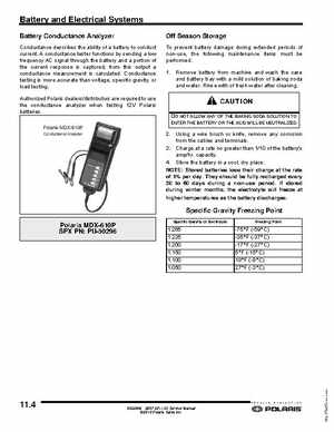 2007-2011 Polaris IQ Snowmobiles Service Manual, Page 464