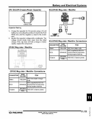 2007-2011 Polaris IQ Snowmobiles Service Manual, Page 475