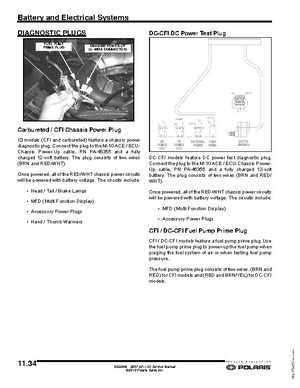 2007-2011 Polaris IQ Snowmobiles Service Manual, Page 494