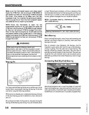 2007 Polaris Two Stroke Snowmobile Workshop Repair manual, Page 61