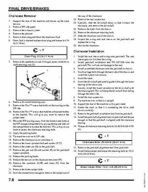 2007 Polaris Two Stroke Snowmobile Workshop Repair manual, Page 177