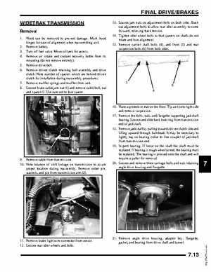 2007 Polaris Two Stroke Snowmobile Workshop Repair manual, Page 182