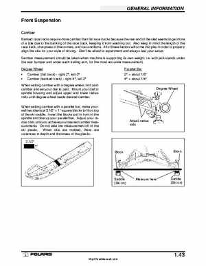 Polaris 2001 High-Performance Snowmobile Service Manual (PN 9916690), Page 48