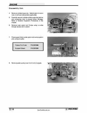 Polaris 2001 High-Performance Snowmobile Service Manual (PN 9916690), Page 69