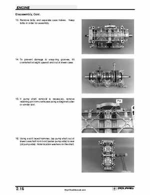 Polaris 2001 High-Performance Snowmobile Service Manual (PN 9916690), Page 71