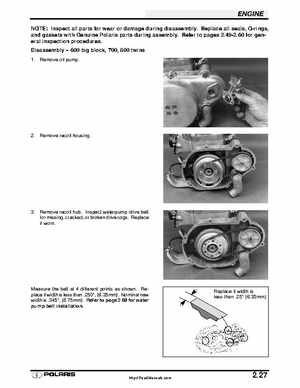 Polaris 2001 High-Performance Snowmobile Service Manual (PN 9916690), Page 82
