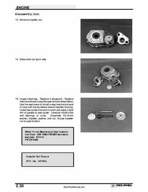 Polaris 2001 High-Performance Snowmobile Service Manual (PN 9916690), Page 85