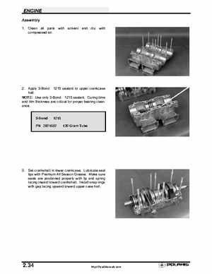 Polaris 2001 High-Performance Snowmobile Service Manual (PN 9916690), Page 89