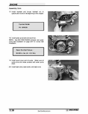 Polaris 2001 High-Performance Snowmobile Service Manual (PN 9916690), Page 93