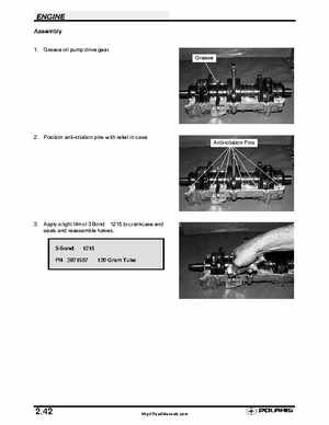 Polaris 2001 High-Performance Snowmobile Service Manual (PN 9916690), Page 97
