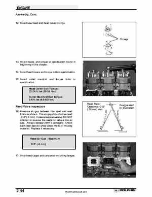 Polaris 2001 High-Performance Snowmobile Service Manual (PN 9916690), Page 99