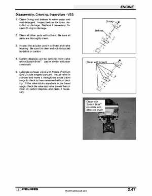 Polaris 2001 High-Performance Snowmobile Service Manual (PN 9916690), Page 102
