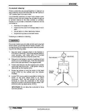 Polaris 2001 High-Performance Snowmobile Service Manual (PN 9916690), Page 110