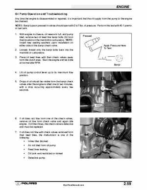 Polaris 2001 High-Performance Snowmobile Service Manual (PN 9916690), Page 114