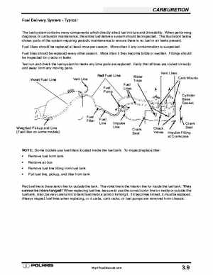 Polaris 2001 High-Performance Snowmobile Service Manual (PN 9916690), Page 134