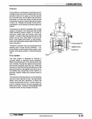 Polaris 2001 High-Performance Snowmobile Service Manual (PN 9916690), Page 140