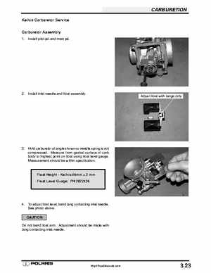 Polaris 2001 High-Performance Snowmobile Service Manual (PN 9916690), Page 148