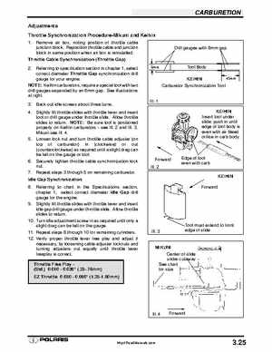 Polaris 2001 High-Performance Snowmobile Service Manual (PN 9916690), Page 150